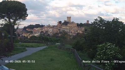 immagine della webcam nei dintorni di Treia: webcam Offagna