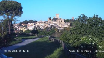 immagine della webcam nei dintorni di Ancona: webcam Offagna