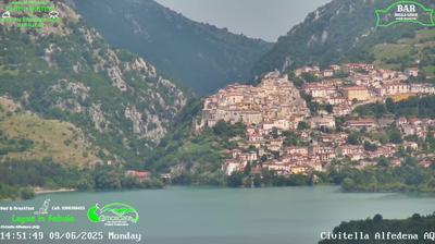 immagine della webcam nei dintorni di Capracotta: webcam Civitella Alfedena