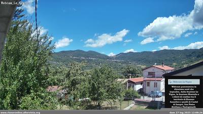 immagine della webcam nei dintorni di Scontrone: webcam Rionero Sannitico