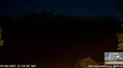 Preview delle webcam di Sant'Eufemia a Maiella: Roccacaramanico