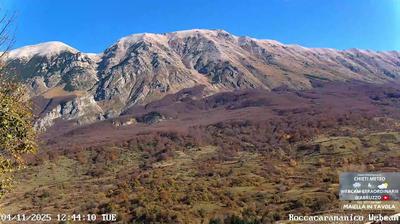 immagine della webcam nei dintorni di Torricella Peligna: webcam Sant'Eufemia a Maiella