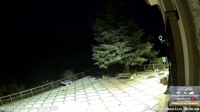 immagine della webcam nei dintorni di Ortona dei Marsi: webcam Roccacaramanico