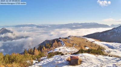 immagine della webcam nei dintorni di Brenzone sul Garda: webcam San Giacomo di Brentonico