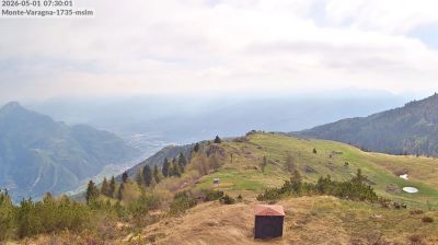 immagine della webcam nei dintorni di Malga San Giorgio: webcam San Giacomo di Brentonico