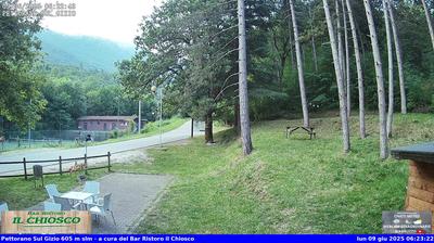 immagine della webcam nei dintorni di Sant'Eufemia a Maiella: webcam Pettorano sul Gizio