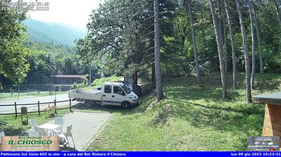 immagine della webcam nei dintorni di Villetta Barrea: webcam Pettorano sul Gizio