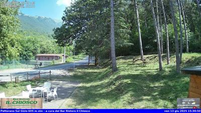 immagine della webcam nei dintorni di Monte Pratello: webcam Pettorano sul Gizio