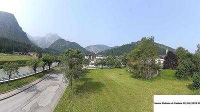 Preview delle webcam di Santo Stefano di Cadore › Sud
