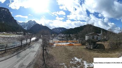 immagine della webcam nei dintorni di Ampezzo: webcam Santo Stefano di Cadore