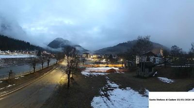immagine della webcam nei dintorni di Ovaro: webcam Santo Stefano di Cadore