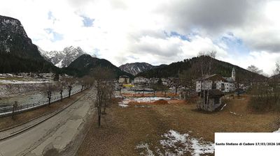 immagine della webcam nei dintorni di Vigo di Cadore: webcam Santo Stefano di Cadore