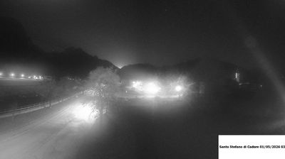 immagine della webcam nei dintorni di Lorenzago di Cadore: webcam Santo Stefano di Cadore