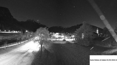immagine della webcam nei dintorni di Cima Sappada: webcam Santo Stefano di Cadore