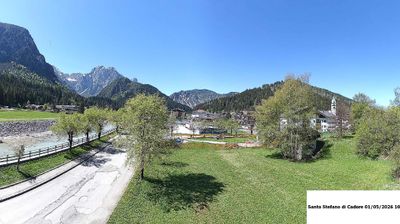 immagine della webcam nei dintorni di Sesto: webcam Santo Stefano di Cadore