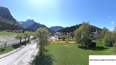 immagine della webcam nei dintorni di Comelico Superiore: webcam Santo Stefano di Cadore