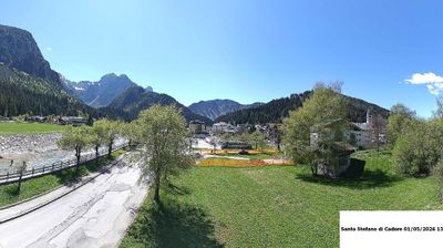 immagine della webcam nei dintorni di Sesto: webcam Santo Stefano di Cadore