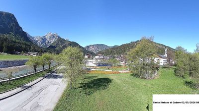 immagine della webcam nei dintorni di Ampezzo: webcam Santo Stefano di Cadore