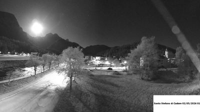 immagine della webcam nei dintorni di Monte Zoncolan: webcam Santo Stefano di Cadore