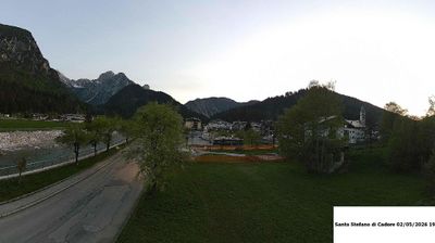 immagine della webcam nei dintorni di Comelico Superiore: webcam Santo Stefano di Cadore