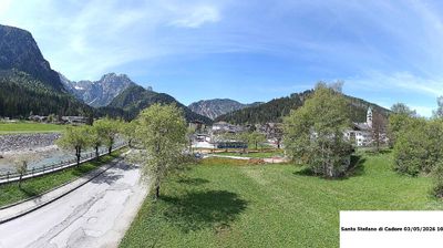 immagine della webcam nei dintorni di Pieve di Cadore: webcam Santo Stefano di Cadore