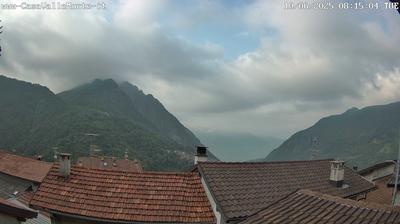 Preview delle webcam di San Bartolomeo Val Cavargna › Sud: Monte Pidaggia