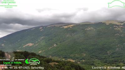 immagine della webcam nei dintorni di Opi: webcam Civitella Alfedena
