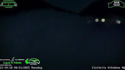 immagine della webcam nei dintorni di Acquaviva d'Isernia: webcam Civitella Alfedena