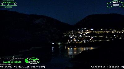 immagine della webcam nei dintorni di Bisegna: webcam Civitella Alfedena
