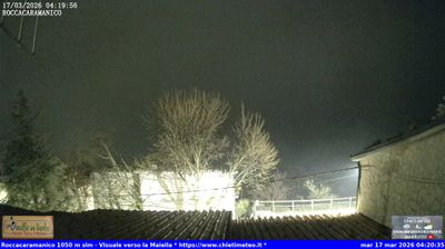 immagine della webcam nei dintorni di Bisegna: webcam Roccacaramanico