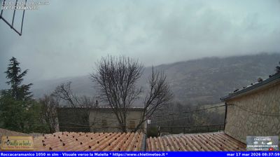 immagine della webcam nei dintorni di Passolanciano-Majelletta: webcam Sant'Eufemia a Maiella