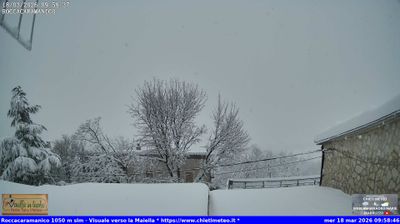 immagine della webcam nei dintorni di Sulmona: webcam Roccacaramanico