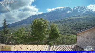 immagine della webcam nei dintorni di Scanno: webcam Roccacaramanico