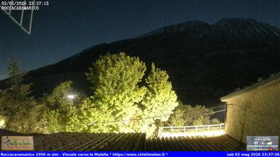 immagine della webcam nei dintorni di Altino: webcam Roccacaramanico