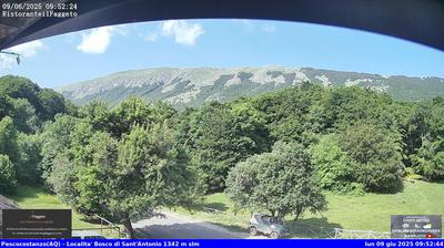 immagine della webcam nei dintorni di Capracotta: webcam Rocca Pia