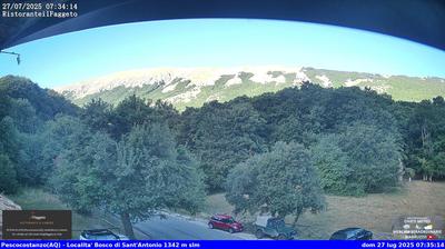 immagine della webcam nei dintorni di Caramanico Terme: webcam Rocca Pia