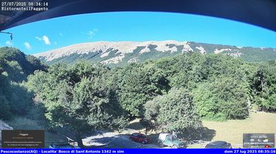 immagine della webcam nei dintorni di Castel di Sangro: webcam Rocca Pia