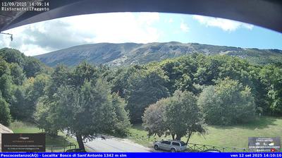 immagine della webcam nei dintorni di Pizzoferrato: webcam Rocca Pia