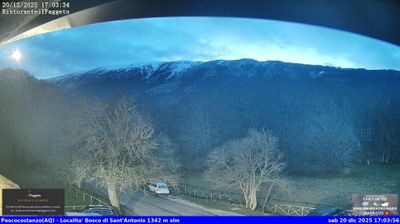 immagine della webcam nei dintorni di Castel di Sangro: webcam Rocca Pia