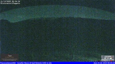 immagine della webcam nei dintorni di Pacentro: webcam Rocca Pia