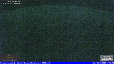 immagine della webcam nei dintorni di Scanno: webcam Rocca Pia