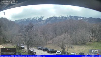immagine della webcam nei dintorni di Caramanico Terme: webcam Rocca Pia