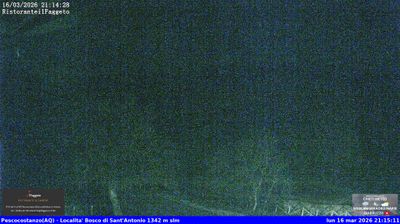 immagine della webcam nei dintorni di Sant'Eufemia a Maiella: webcam Rocca Pia