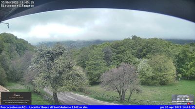 immagine della webcam nei dintorni di Ortona dei Marsi: webcam Rocca Pia