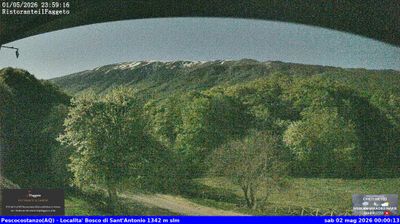 immagine della webcam nei dintorni di Acquaviva d'Isernia: webcam Rocca Pia