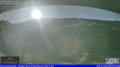 immagine della webcam nei dintorni di Ortona dei Marsi: webcam Rocca Pia