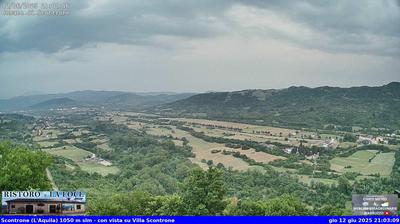 immagine della webcam nei dintorni di Monte Pratello: webcam Scontrone