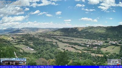 immagine della webcam nei dintorni di Villetta Barrea: webcam Scontrone