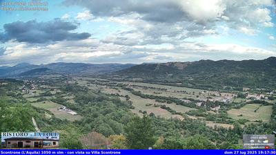 immagine della webcam nei dintorni di Monteroduni: webcam Scontrone