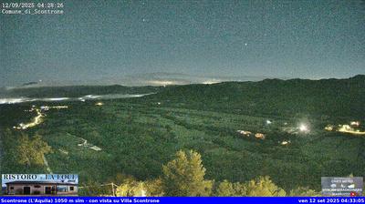 immagine della webcam nei dintorni di Monteroduni: webcam Scontrone